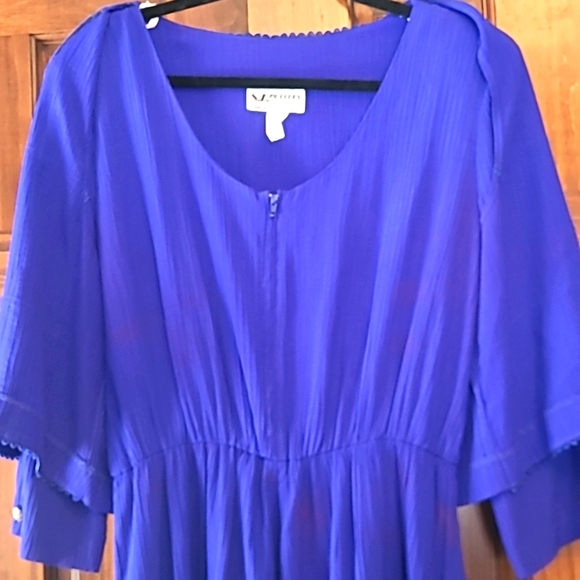 USA made Vintage women's dress size 14P with beautiful details. - Picture 6 of 8
